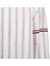 Stripe Oxford Armband Long Sleeve Shirt - THOM BROWNE - BALAAN 8