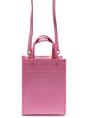 4G Canvas Vertical Mini G Tote Bag Bright Pink - GIVENCHY - BALAAN 5