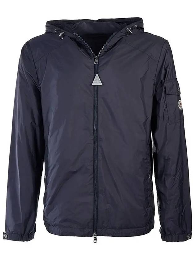 Etiache Rain Hooded Zip Up Blue - MONCLER - BALAAN 2