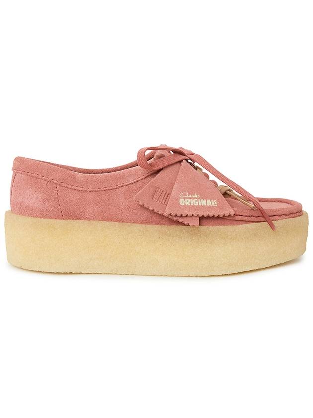 Wallabee Cup Suede Loafers Pink - CLARKS - BALAAN 6