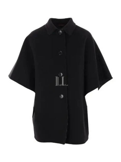 GG Reversible Silk Wool Single Coat Black - GUCCI - BALAAN 2