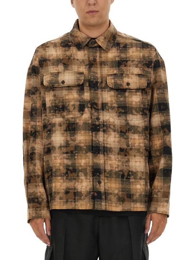 Palm Angels Plaid Shirt - PALM ANGELS - BALAAN 1