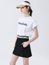 Maison A-line skirt BLACK - MONBIRDIE GOLF - BALAAN 7