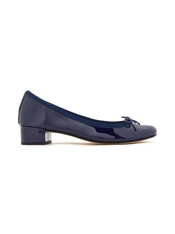 Women's Camille Ballerinas Navy - REPETTO - BALAAN.