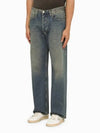 Journey Wide Leg Wash Jeans Blue - GOLDEN GOOSE - BALAAN 9