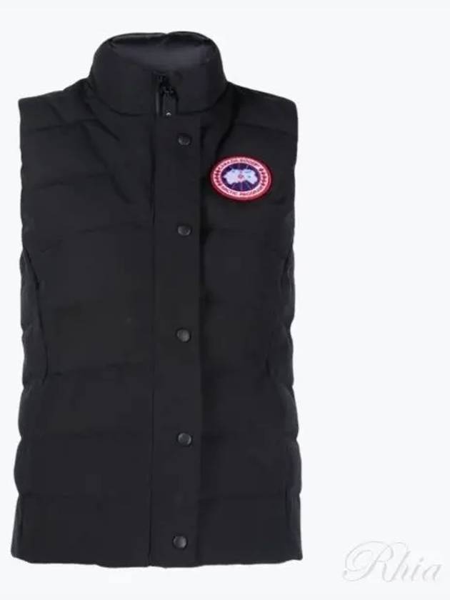 Women's Freestyle Quilted Padded Vest Black - CANADA GOOSE - BALAAN 2