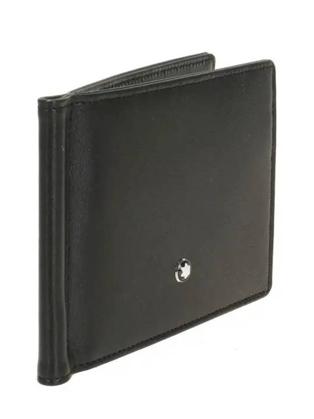 Meisterstuck 6CC Money Clip Half Wallet Black - MONTBLANC - BALAAN.