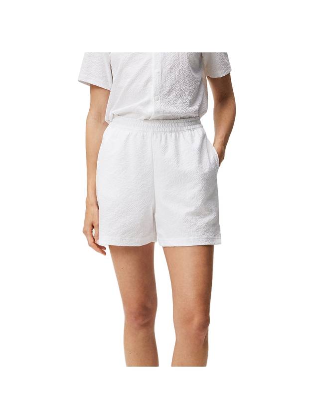 Women's Diana Shorts White - J.LINDEBERG - BALAAN 1