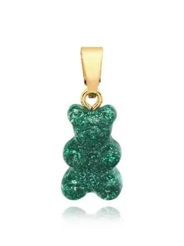 NOSTALGIA BEAR GREEN HAZE CLASSIC CONNECTOR WOMEN S CHARM - CRYSTAL HAZE - BALAAN 1