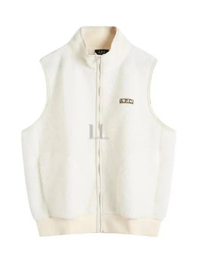 Sequoia Fleece Vest White - A.P.C. - BALAAN 2