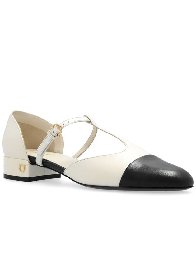 FERRAGAMO Shoes Linette, Women's, Cream - SALVATORE FERRAGAMO - BALAAN 4