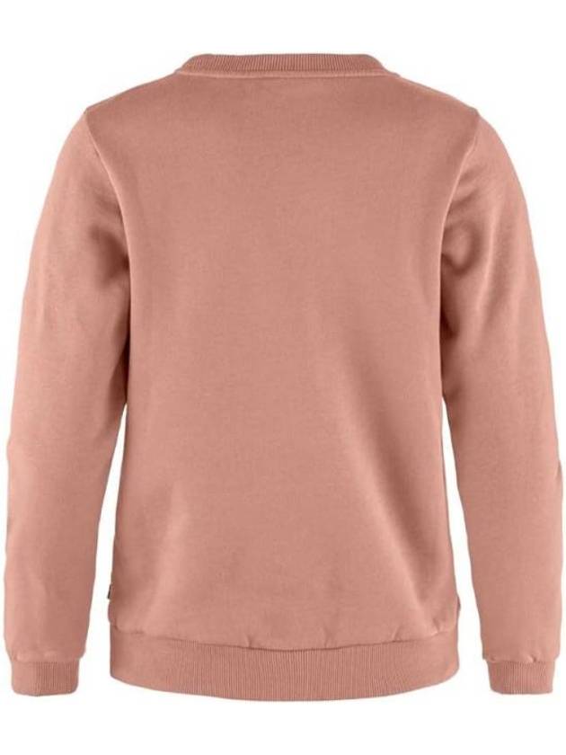 Women's Logo Sweater Dusty Rose Port - FJALL RAVEN - BALAAN 3