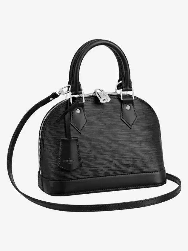 Alma BB Epi Tote Bag Black - LOUIS VUITTON - BALAAN 2