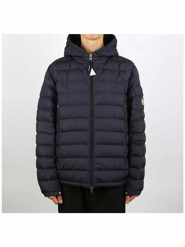 Galion Short Down Jacket Navy - MONCLER - BALAAN 3