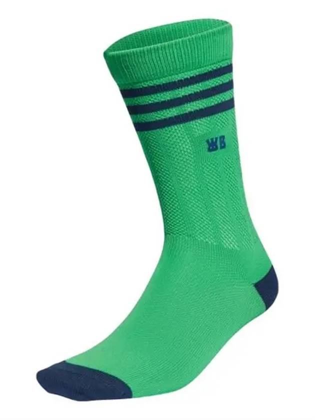 Color Block Socks Green Navy - ADIDAS - BALAAN 3