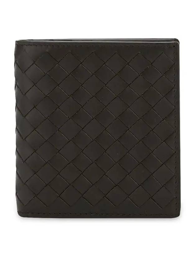 Intrecciato Small Folder Half Wallet Brown - BOTTEGA VENETA - BALAAN 2