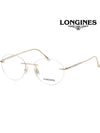 Glasses frame LG5002H 030 rimless glasses gold - LONGINES - BALAAN 4