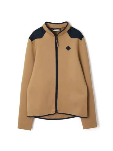 Hayden Mid Layer Zip-Up Jacket Chipmunk - J.LINDEBERG - BALAAN 1