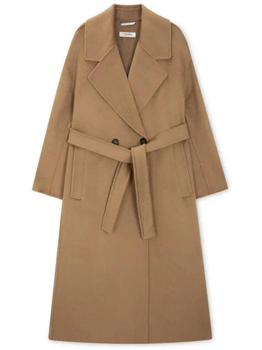 Women's Manuela Belt Single Coat Camel - MAX MARA - BALAAN 1