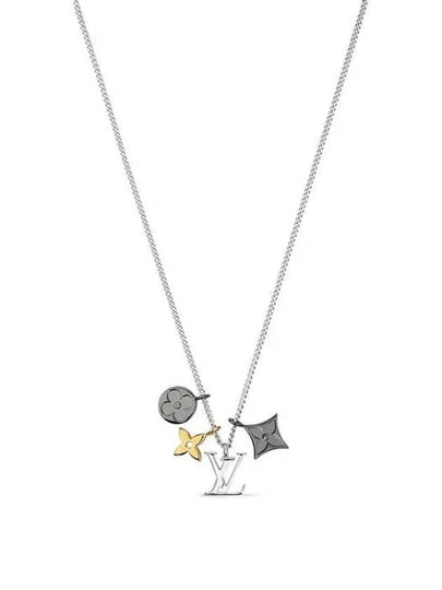 LV Instinct Pendant Necklace Silver - LOUIS VUITTON - BALAAN 2