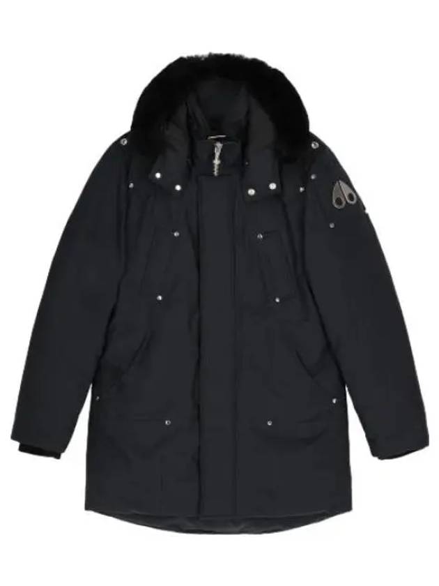 Stilling down parka navy black fur padding - MOOSE KNUCKLES - BALAAN 1