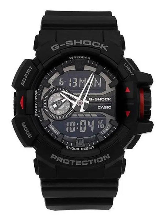 Watch GA 400 1B Big Face Standard Analog Digital Men's Urethane Watch - G-SHOCK - BALAAN 1