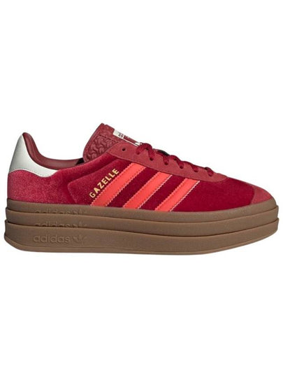 Gazelle Bold Low Top Sneakers Red - ADIDAS - BALAAN 2