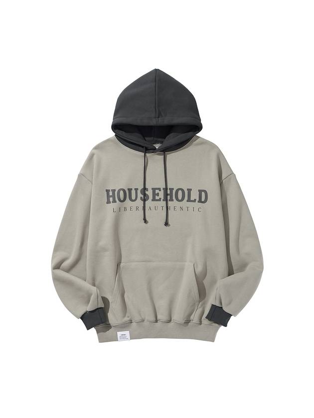 H Logo Hoodie Stormdust - LIBERE - BALAAN 2