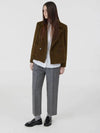 Short double jacket camel brown - VOYONN - BALAAN 4