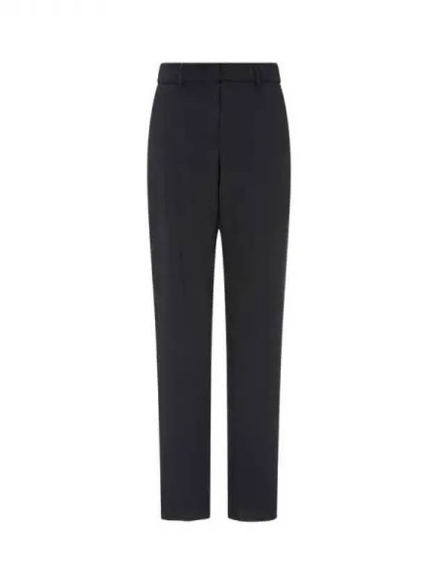 Women s Wool Blend Criss Pants Black 271349 - EMPORIO ARMANI - BALAAN 1