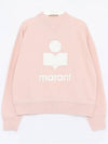 Moby Sweatshirt Pearlose Ecru SW0003FA A1M07E PREU - ISABEL MARANT - BALAAN 1