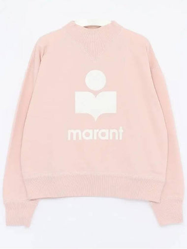 Moby Sweatshirt Pearlose Ecru SW0003FA A1M07E PREU - ISABEL MARANT - BALAAN 1