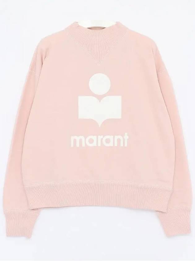 Moby Sweatshirt Pearlose Ecru SW0003FA A1M07E PREU - ISABEL MARANT - BALAAN 2