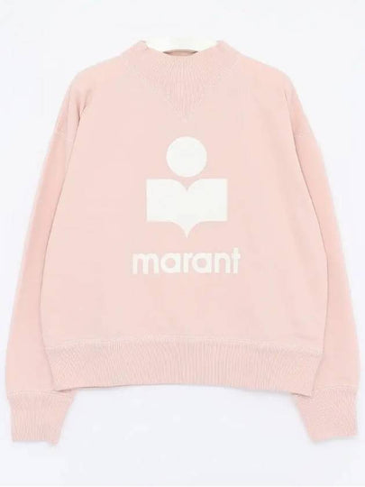 Moby Sweatshirt Pearlose Ecru SW0003FA A1M07E PREU - ISABEL MARANT - BALAAN 2