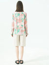 printed poly shirt blouse pink - VOYONN - BALAAN 4