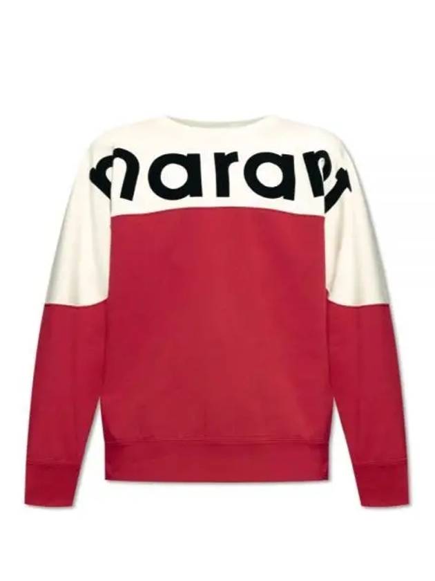 Howley Logo Crew Neck Sweatshirt Red - ISABEL MARANT - BALAAN 2