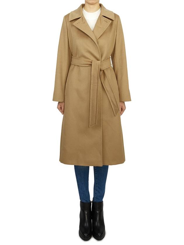 Bcollag Belted Double Coat Camel - MAX MARA - BALAAN 3