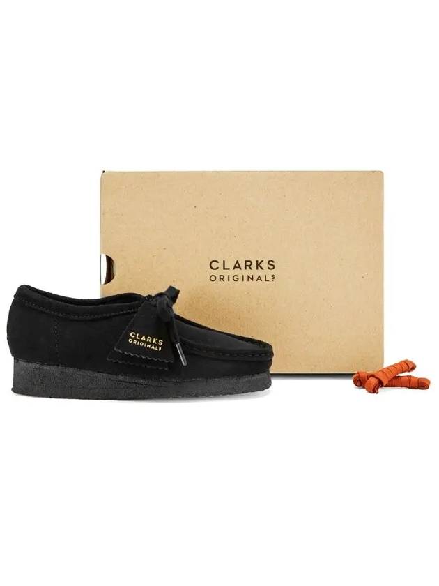 Wallaby Suede Loafers Black - CLARKS - BALAAN 5