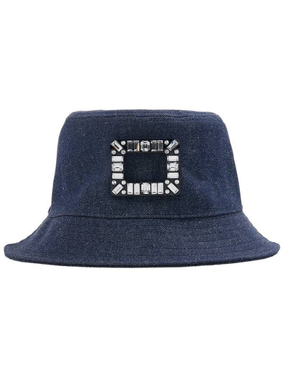 Women's Buckle Bucket Hat RQWH0080100 EMN U820 - ROGER VIVIER - BALAAN 2