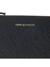 Embossed pattern pouch SA5100EF BLACK - COMME DES GARCONS - BALAAN 7