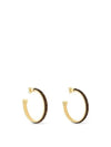 Signature Monogram Earrings Gold Brown - LOUIS VUITTON - BALAAN 4