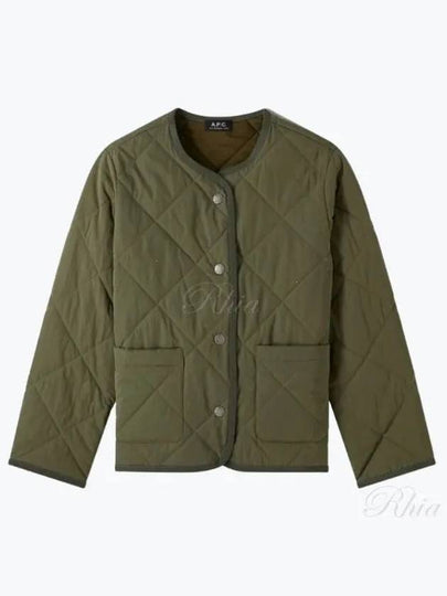 Claire Blouson Down Jacket Green - A.P.C. - BALAAN 2