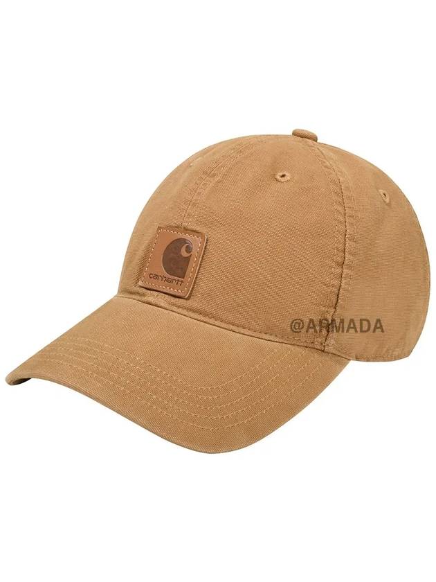 Odessa Ball Cap Brown - CARHARTT - BALAAN.