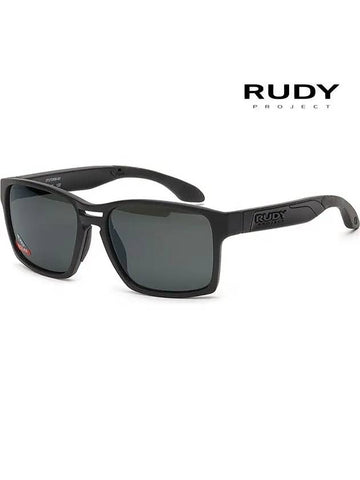 Polarized Sunglasses Spin Air 57 SP575906 Matte Black - RUDYPROJECT - BALAAN 1