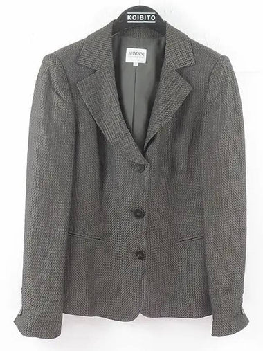 Smith Market Armani dark brown color jacket women s clothing - GIORGIO ARMANI - BALAAN 1