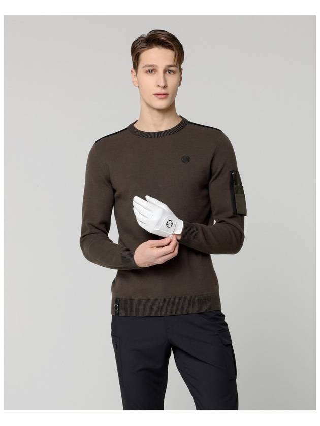 Hybrid Pocket Round Neck SweaterHD1MSW001 - HOLIC&PLAY - BALAAN 4