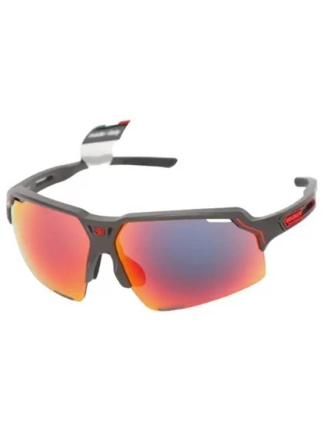 Delta Beat Charcoal Matte Multilaser Red Sunglasses Glasses - RUDYPROJECT - BALAAN 1