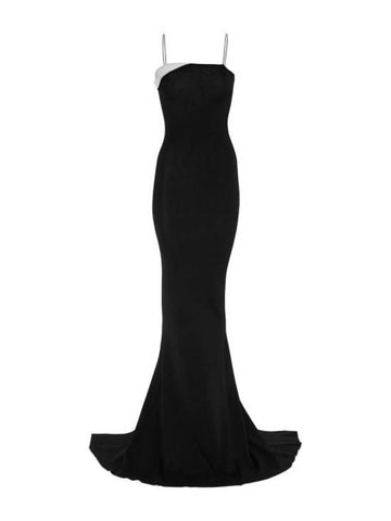 La Robe Aro Long Dress Black - JACQUEMUS - BALAAN 1