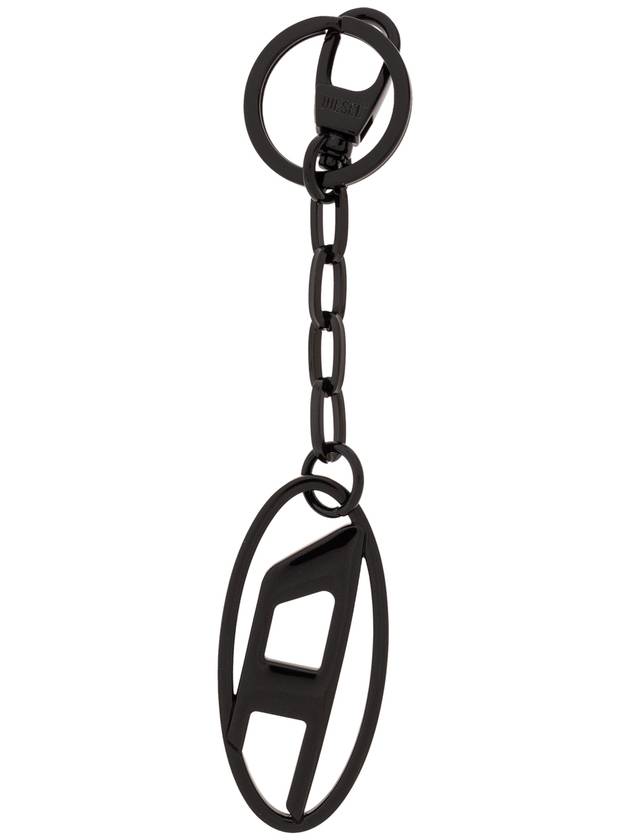 Holly C Logo Metal Key Holder Black - DIESEL - BALAAN 1