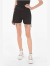 Women's Denim Shorts Black - DIESEL - BALAAN 2
